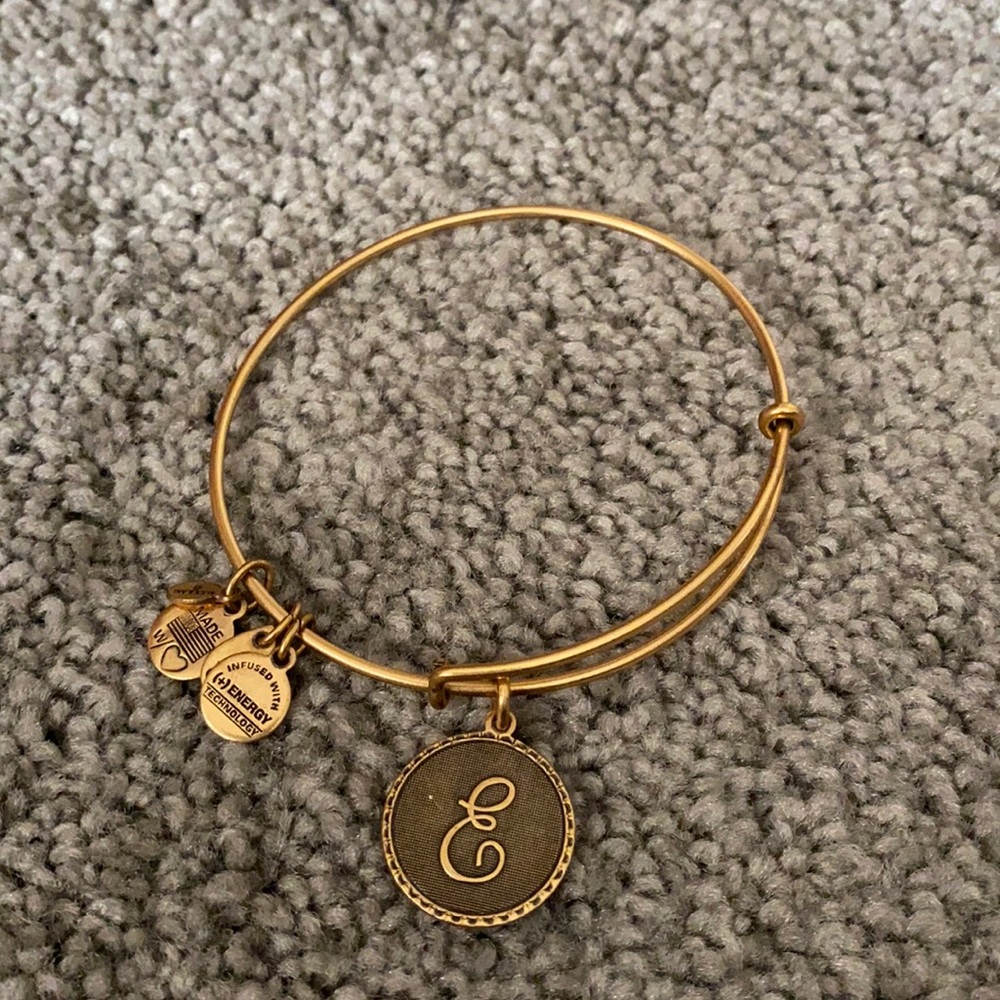 Alex and Ani Initial bracelet “E”